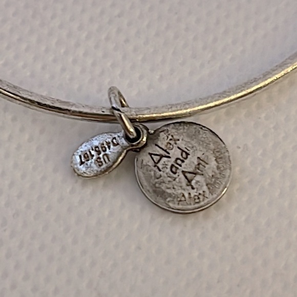 Brighton and Alex & Ani Silver Bangle Bracelets Cross, Cupcake, Friends Forever - Picture 3 of 16
